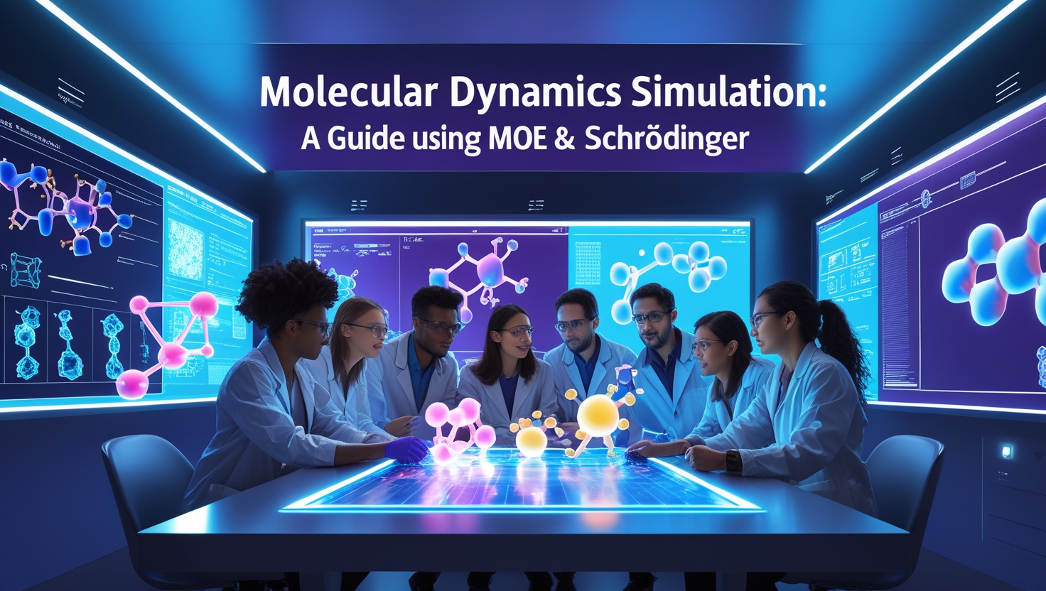 12 – Molecular Dynamics Simulation: A Guide Using MOE & Schrödinger